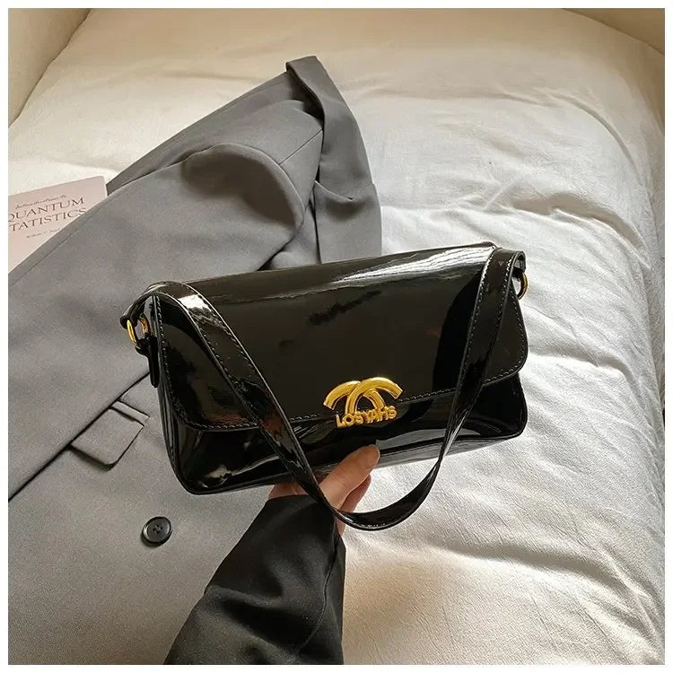 Classic Designer Leather Handbag For Women Crossbody Shoulder Bag Elegant Ladies Tote Purse Luxury Brand