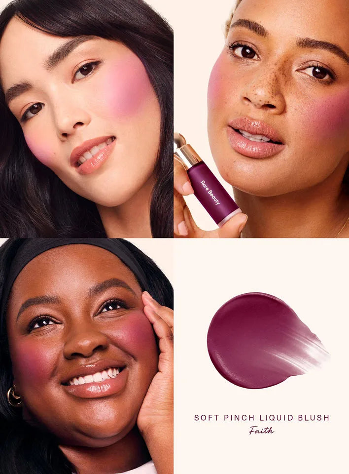 Hot Rare Beauty Soft Pinch Liquid Contour Lasting Moisturizer Liquid Blush Happy Hope Honesty Lip Gloss Makeup Highlight Powder
