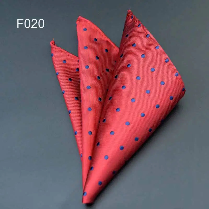 41 Colors Men's Handkerchief Plaid Dot Paisley Hankies Hanky Business Pocket Square Chest Towel 25*25CM