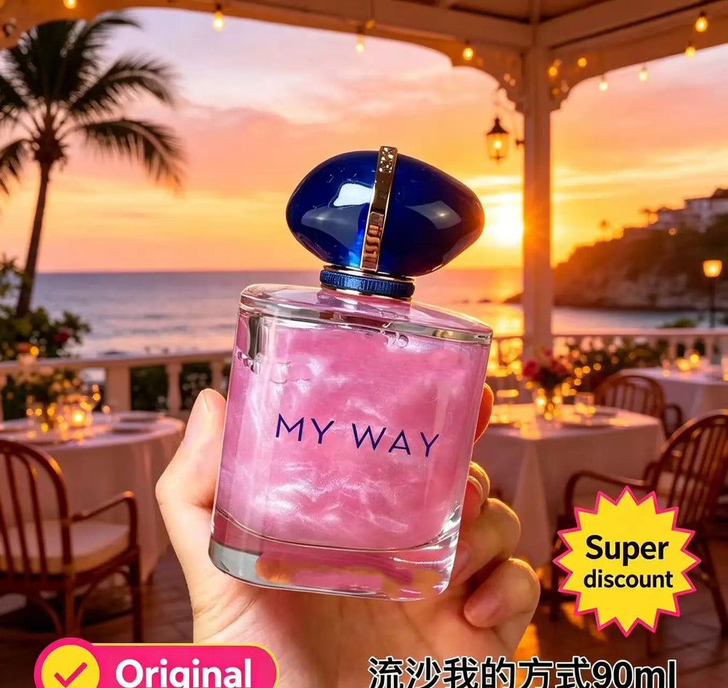 Popular Romantic Dating 90ML Premium Brand Perfume My Way Long Lasting Desert Sand Aroma Eau De Parfum For Ladies
