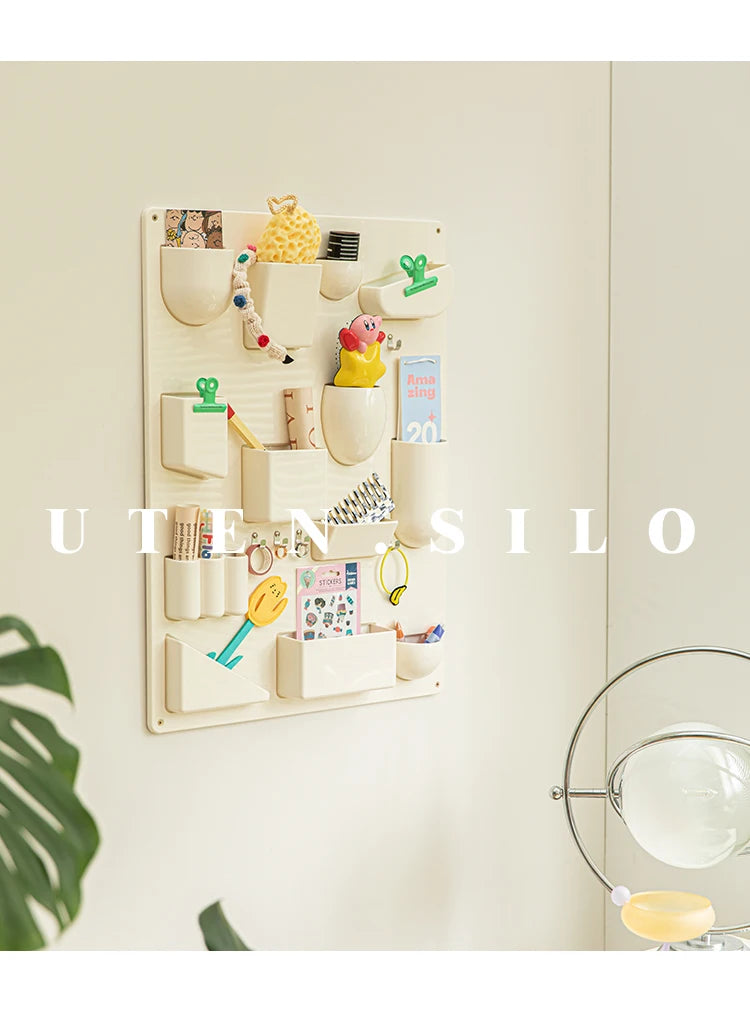 Wall Holder Offices Kitchens Organizer Desktop Shelf Wall Storage Rack Organiser For Workshops Bathrooms Children's Rooms
