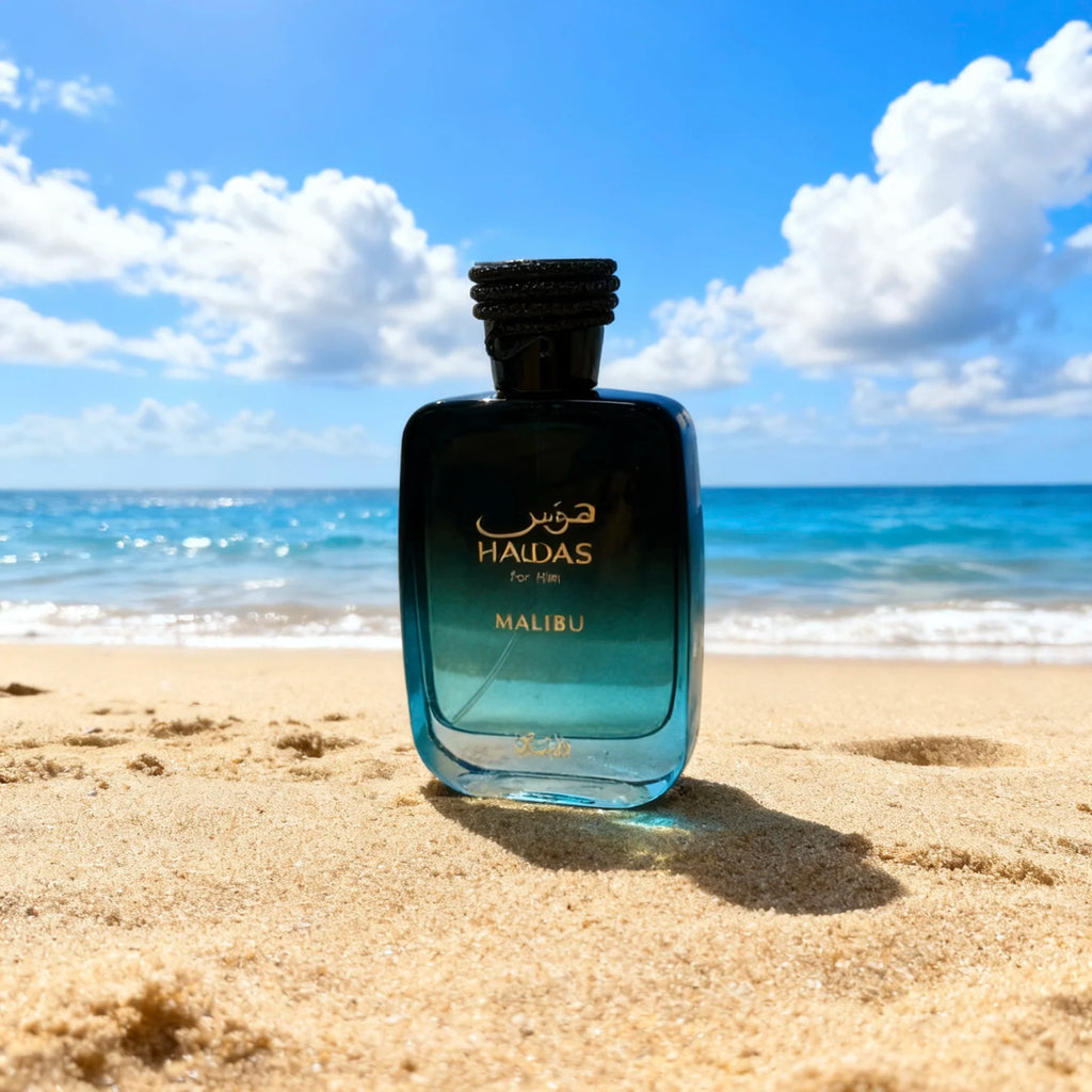 Hawas Malibu Men's EDP Spray 3.38 Oz Edp Spray Perfume Fragrance for Men