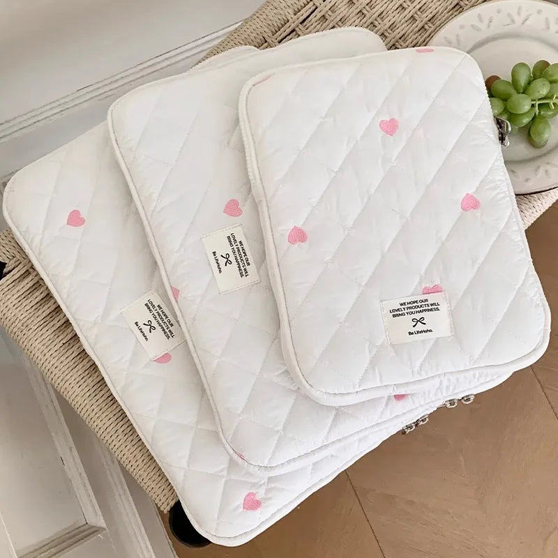 cute Laptop Sleeve Case Bag Portable Computer Cover Bag Tablet Pouch For Ipad 9.7-11 Macbook Air Pro 13 14 15 15.6 16 Inch Cover