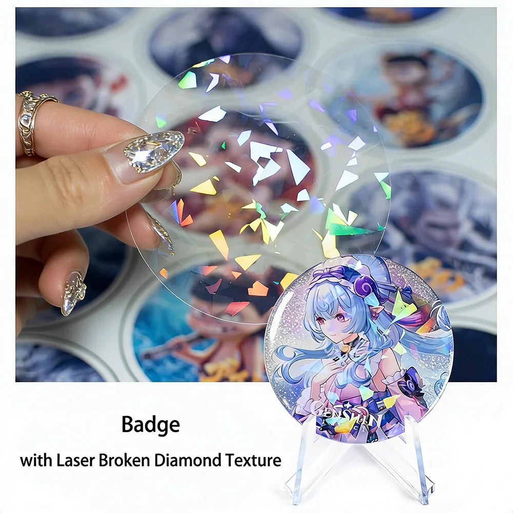 TCOA-The Coffin Of A-Andy And Leyley Laser Badge Creative Pins Brooch for Bag Clothes Hat Decor Gifts Fans Collect