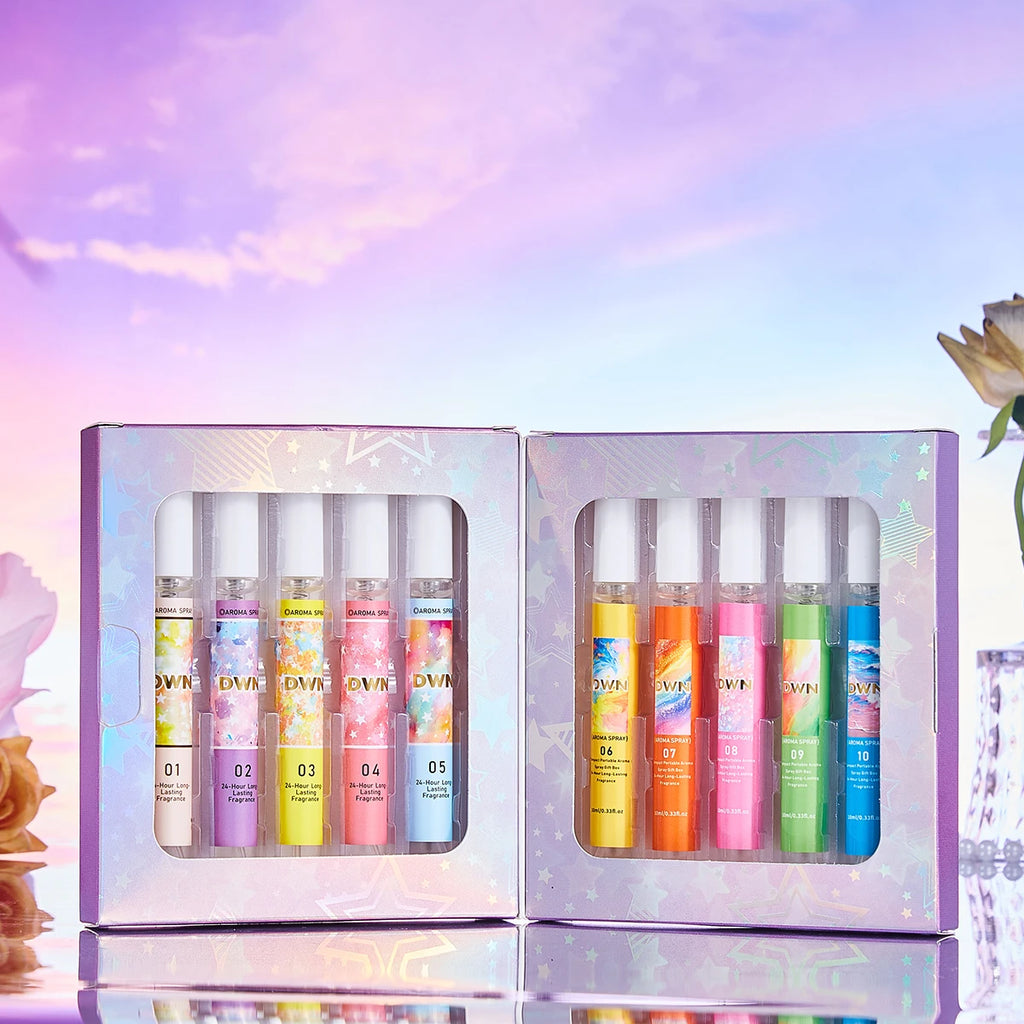 5/10 Piece Brazilian Inspired Summer Fragrance Gift Set Tropical Beach Vacation Long Lasting Body Spray And Oil Mist Gifts