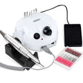 35000RPM Electric Nail Drill Machine Manicure Pedicure Professional Nail Lathe Low Noise Cutters Nail File Kit