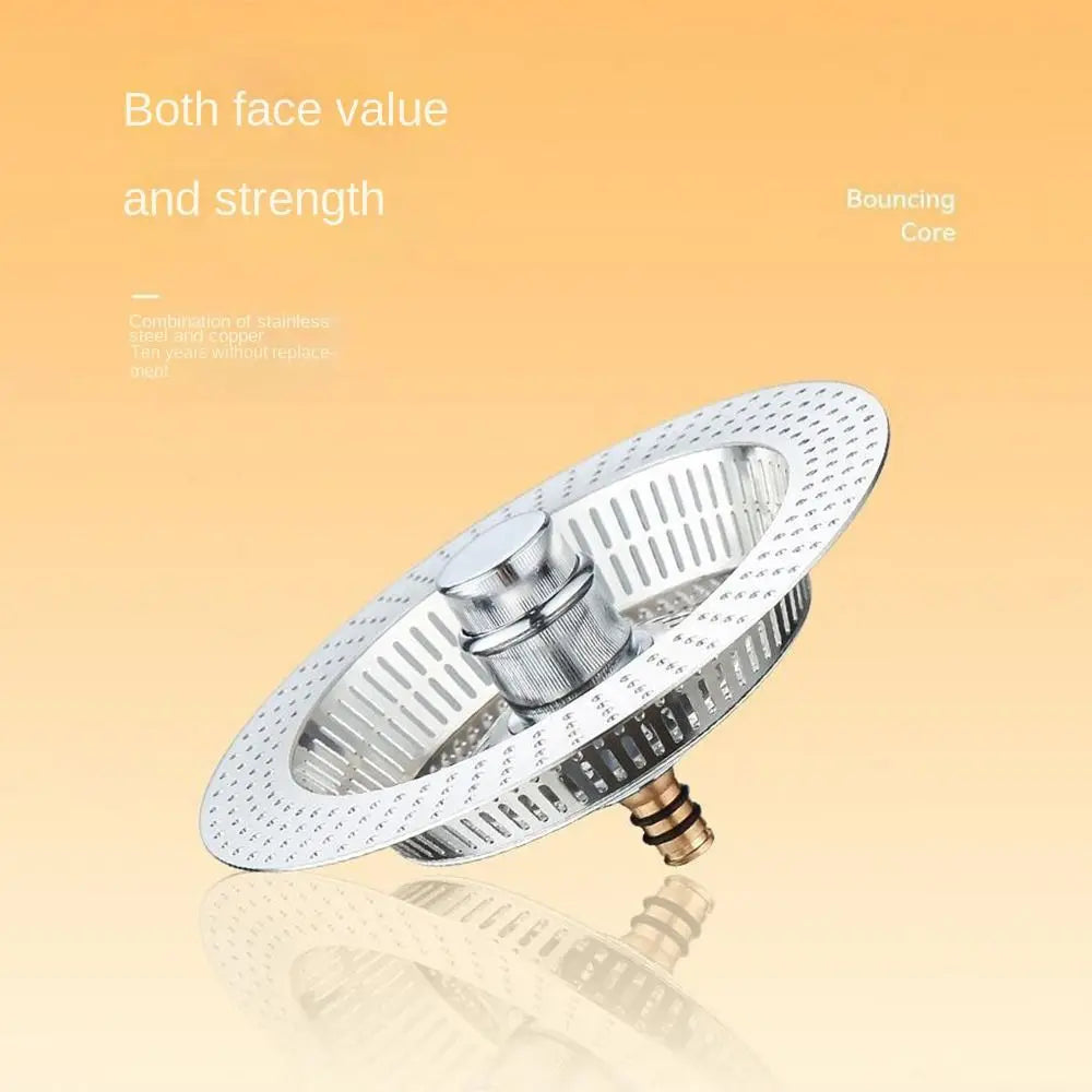 Kitchen Sink Strainer Anti Clog Anti-blocking Drain Filter Floor Drain Plug Mesh Trap Food Waste Catcher Food Catcher Tools