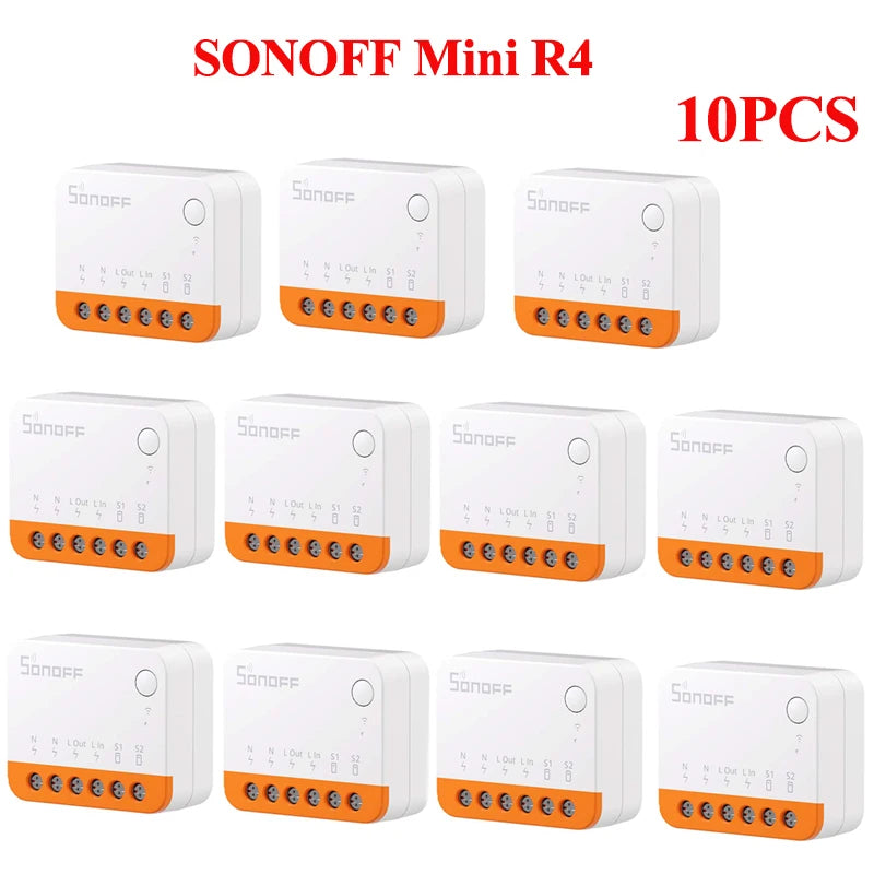 SONOFF Mini R4 Extreme Wifi Smart Switch External Switch Control Detach Relay Smart Home DIY Light Switch Via EWelink APP Alexa
