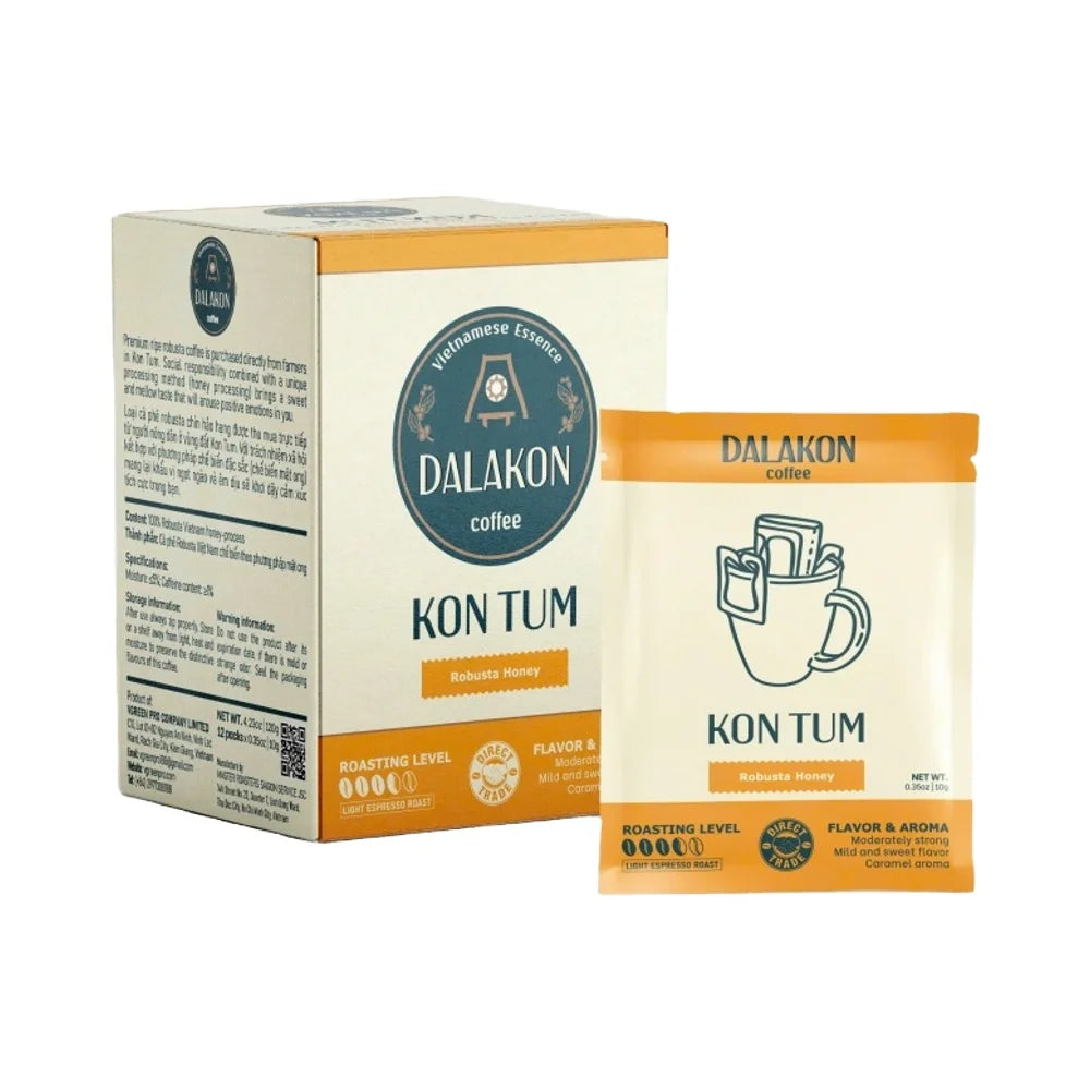 Best Price Ground Coffee Dalakon Kon Tum Italian Style Espresso Coffee Bulk Bag Viet Nam Coffee Powder Kafei