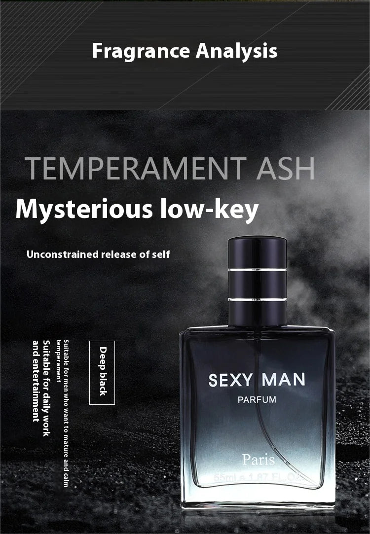 Brand Perfume Cologne Men Perfume Spray Flirting Pheromone Woody Notes Long Lasting Gentleman Attract Women Valentine's Day Gift