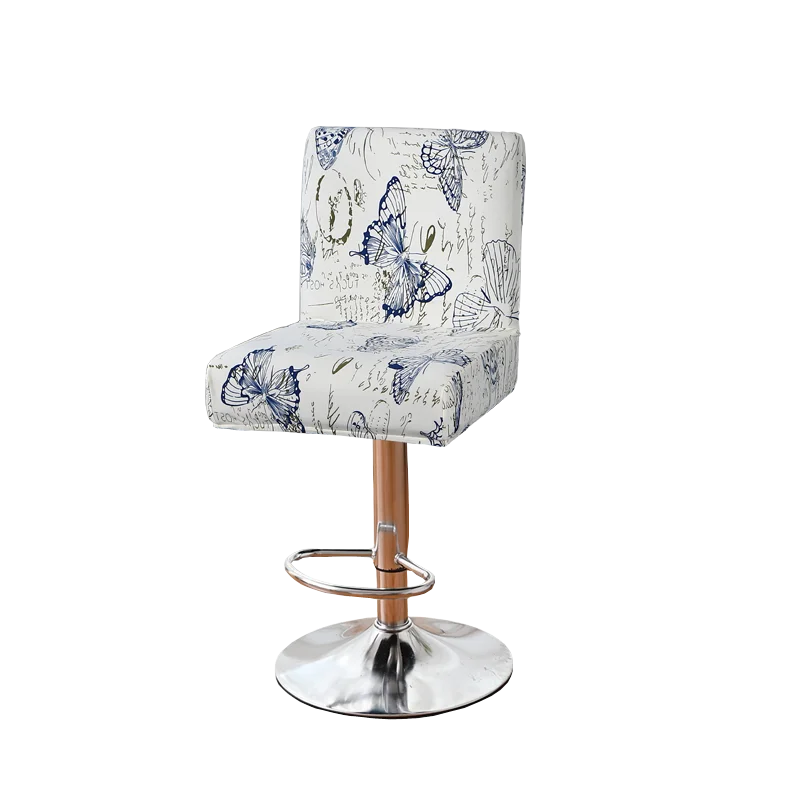 bar chair Dining Room Chair Covers Stretch Spandex Fabric Chair Cover Parsons Chair Slipcover Chair Covers for Dining Room