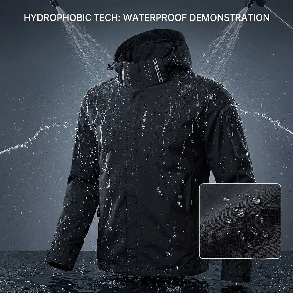 Outdoor Windproof Coats Waterproof Jackets Lightweight Cycling Hoodie Hiking Raincoat Work Hooded Man Climbing Zipper Tracksuits