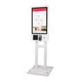 Fast Food Self Service Order Restaurant 21 24 27 32inch Touch Screen Cashless POS Payment Terminal Kiosk Floor Stand Machine