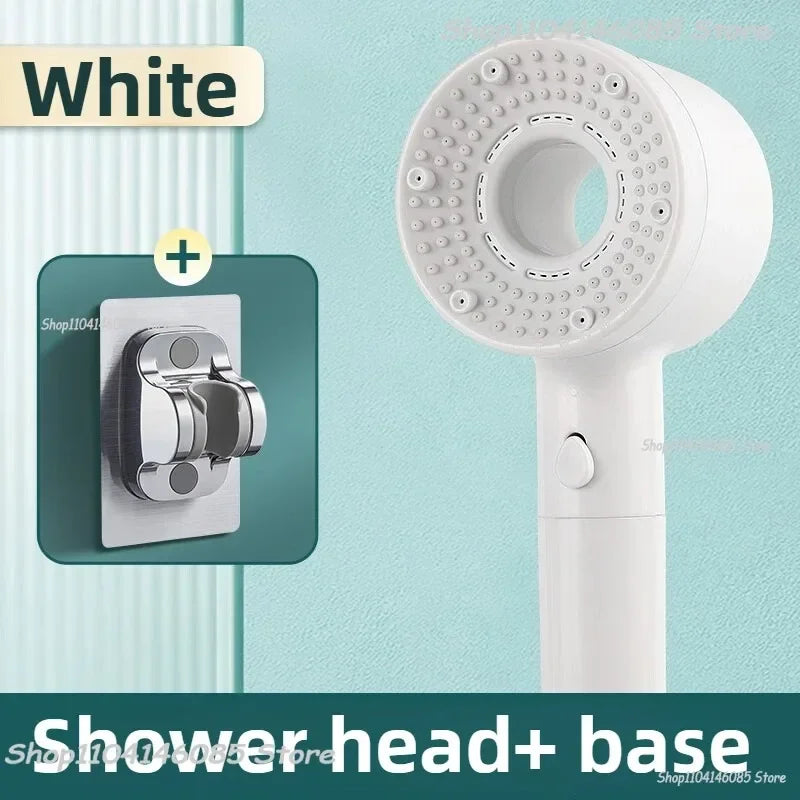 5 Modes Shower Head High Pressure Showerhead Portable Filter Rainfall Faucet Tap Bathroom Bath Home Bathroom Accessories