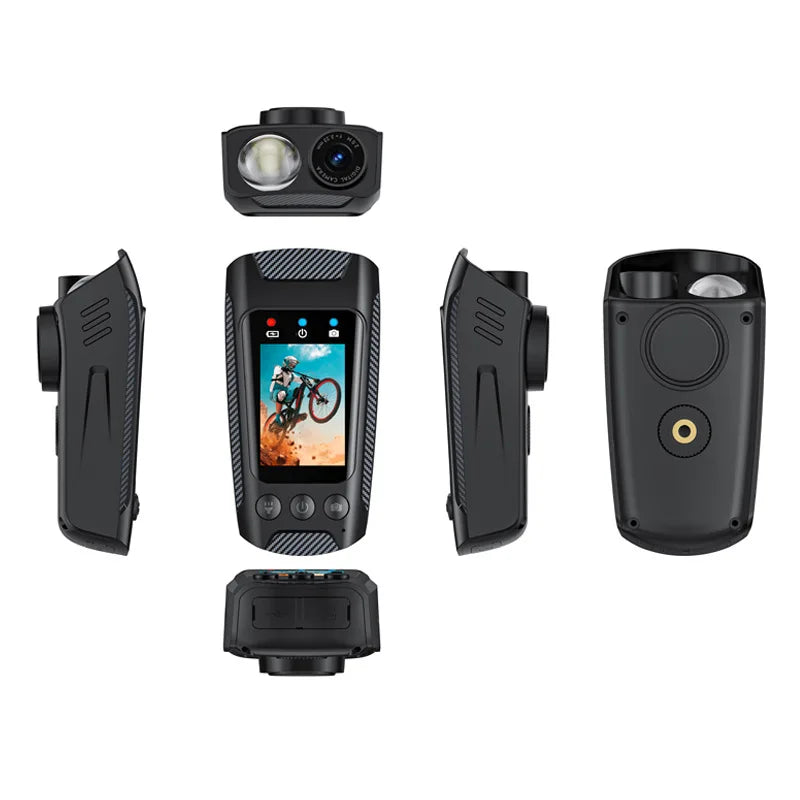HD 4K 60FPS Action Camera for Motorcycle Bike Helmet Sports DV Video Recorder Car DVR Dash Cam Outdoor Bicycle Surveillance
