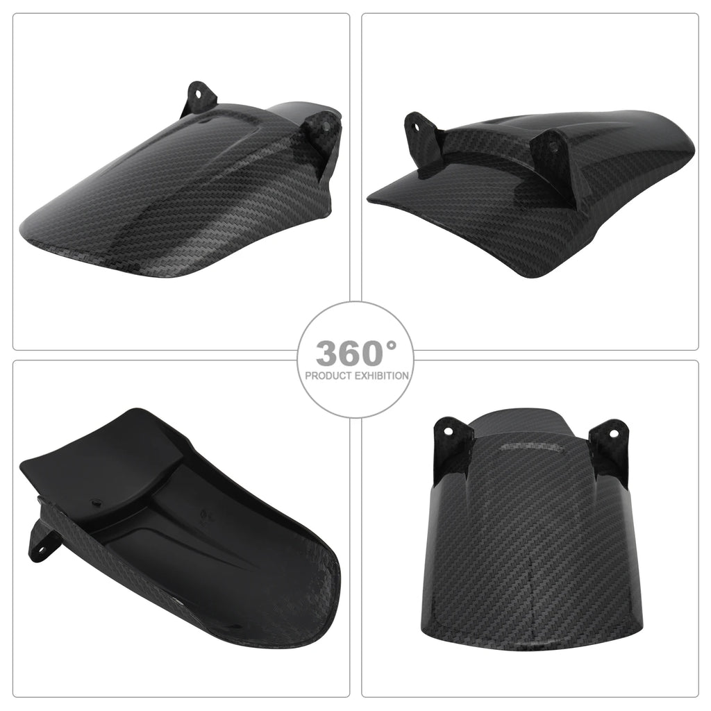 Motorcycles Imitation Carbon Fiber Rear Wheel Mudguards Fender For Surron Light Bee S X Off-Road Electric Dirt Bike E-bikes