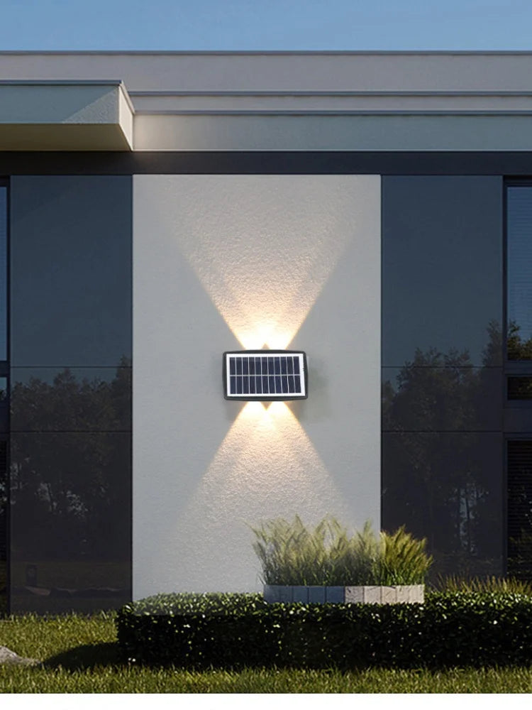 Led Garden Solar Lights Outdoor Wall Lamp Outdoor Lighting Latest Durable Long Life Outdoor Protection IP65 220V