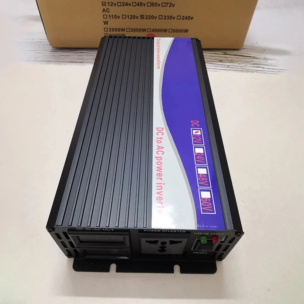 10000W 15000W 20000W Pure Sine Wave Inverter DC 12V To AC 220V 60Hz Power Car Inverter Converter Multiple plug options 10KW-30KW