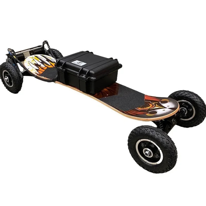 4WD Electric Skateboard Skateboard Belt Drive Frame Longboard Mountain Board 11 Inch Bracket