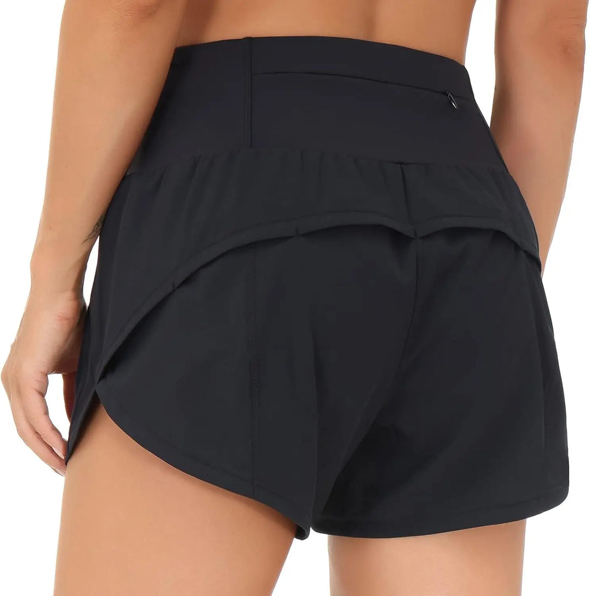 2026 Women's Yoga Exercise Breathable High Waist Hip Lifting Yoga Fitness Outdoor Running Shorts