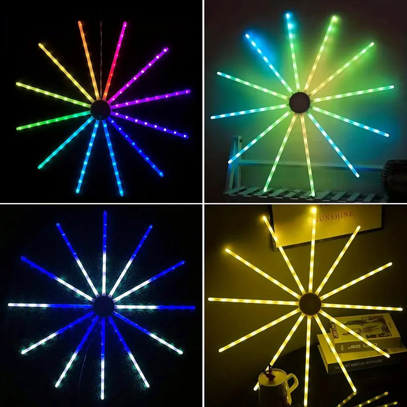 LED Smart Night Light, RGB Atmosphere Lamp, Outdoor Lighting With Remote Control, Room Decor Items, for Gift, Camping, Home Deco