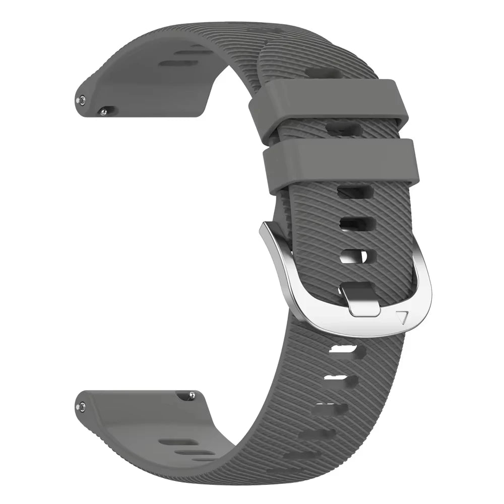 Silicone Strap 20mm For Garmin Forerunner 645 165 245 245M/Vivoactive 5 3 Wristband Bracelet For For Garmin Venu SQ SQ2 Band