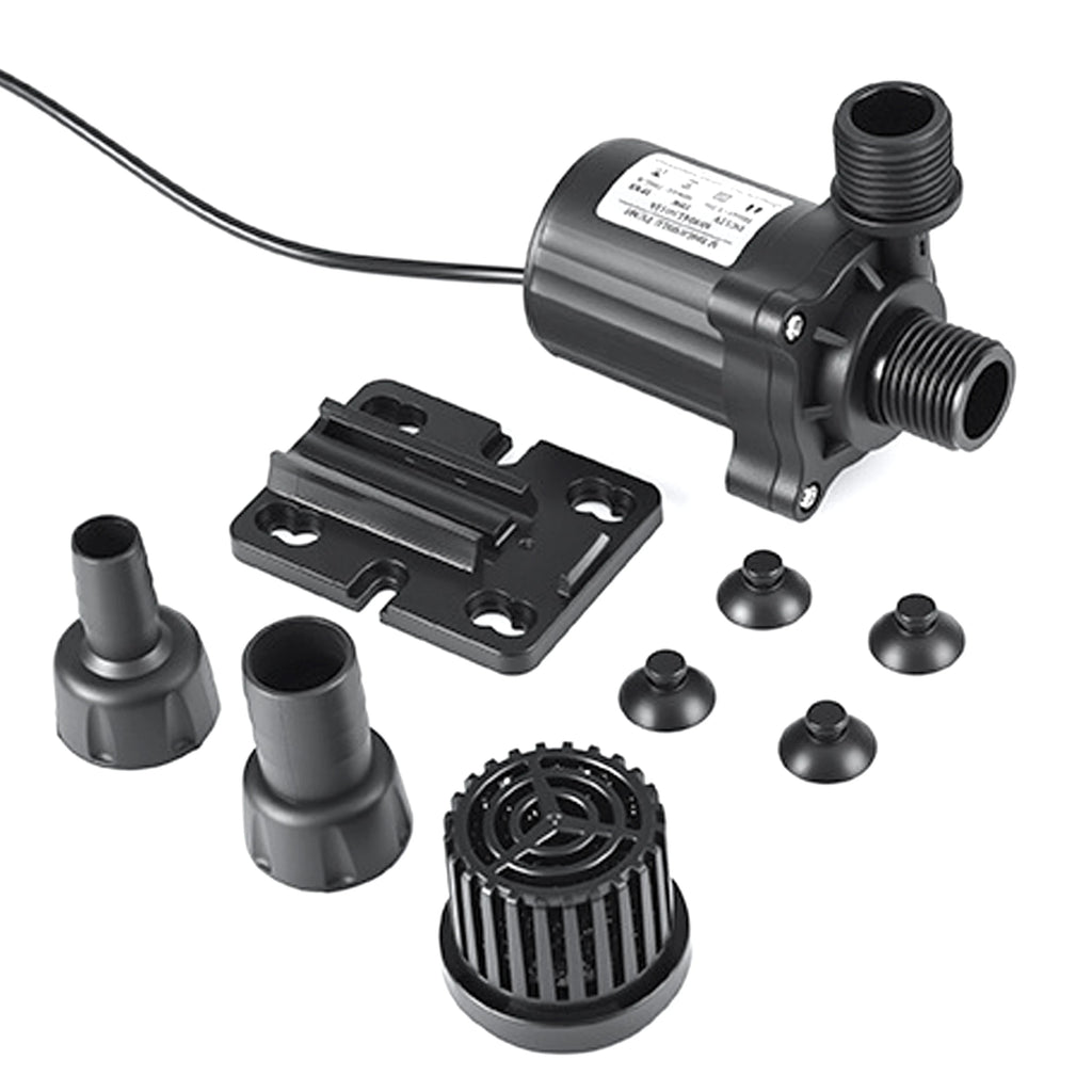 DC Brushless DC Submersible Pump 12V Filtration Circulation Pump Is Suitable for Hydroponic Water Dispensers