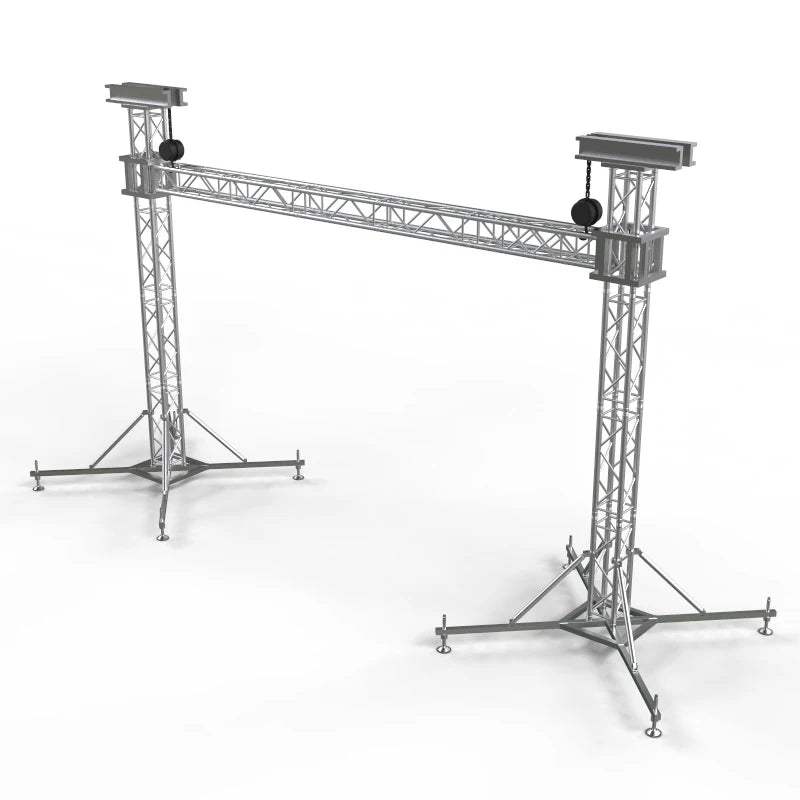 Aluminum Stage Truss Lighting Emitting Diode Screen Background Stage Truss Dj Booth Stage Truss Concert and Event Lighting