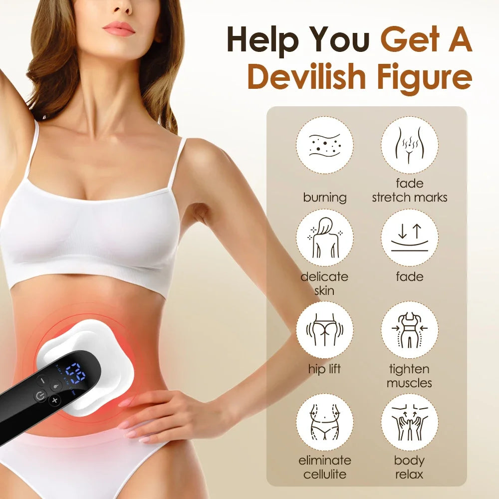 Microcurrent Skin Tightening Lifting Massager Body Shaping Machine Beauty Massager