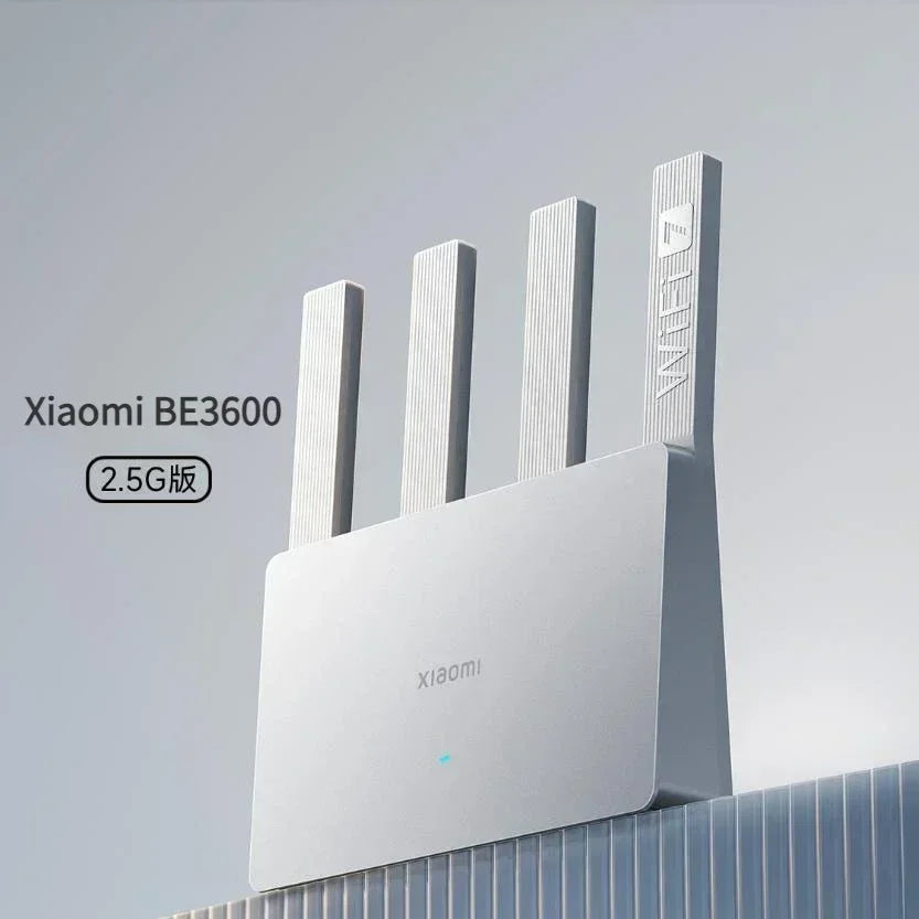 Xiaomi BE3600 2.5G Version Wifi 7 lOT Home Smart Linkage Enhanced OFDMA Support Mesh Networking Mi Home Safely Control