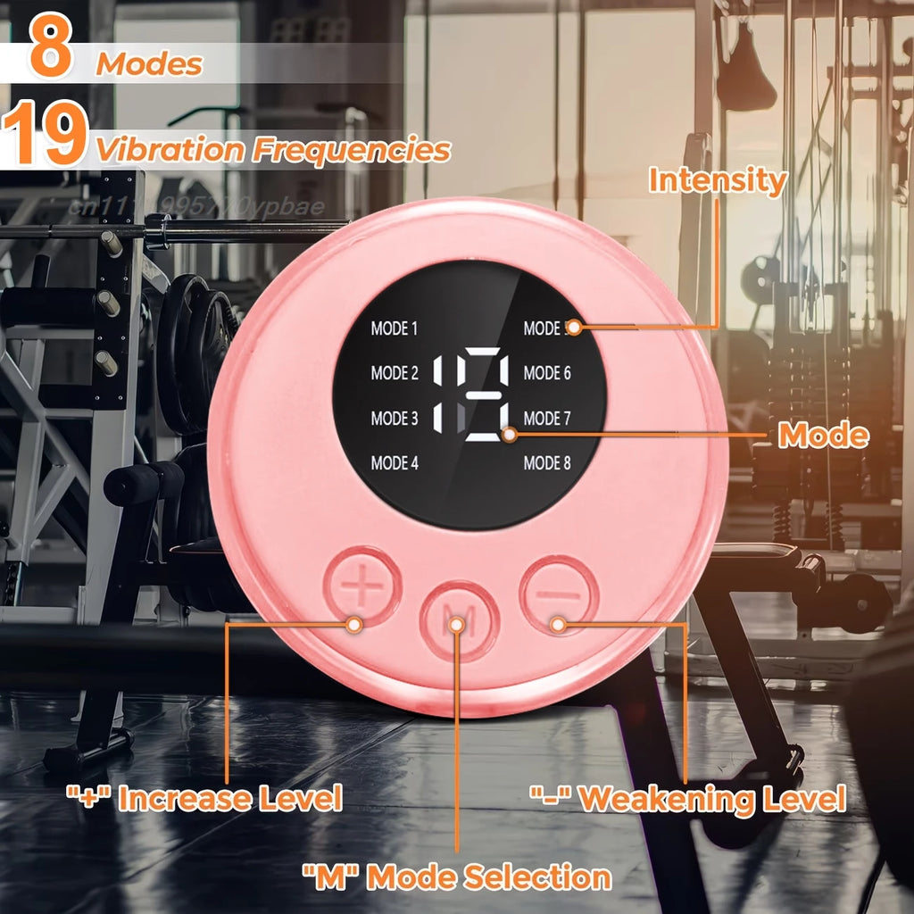 Smart EMS Gel-Free Abdominal Slimming Belt Muscle Stimulator Waist Trainer Hip Lift Fitness Workout Home Gym Equipment