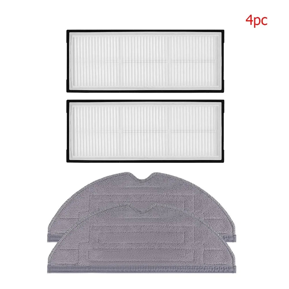 Compatible For Roborock S8 S8 Pro Ultra S8+ Robot Vacuum Cleaner Main Brush Side Brush HEPA Filter Mop Cloths Dust Bags Parts