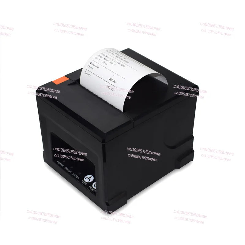 80mm Large Gear Receipt Inkless Smart Kitchen Front Desk Receipt Thermal Printer