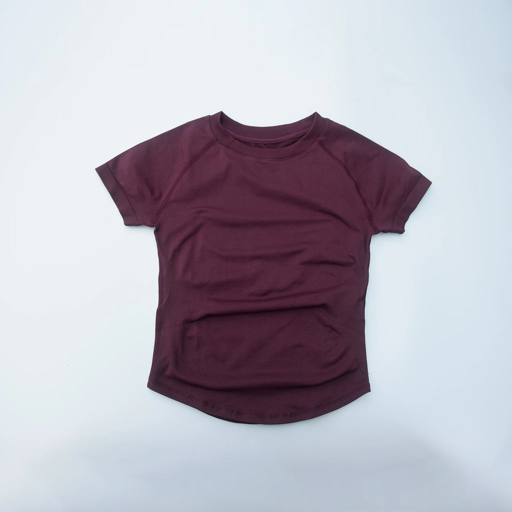 Sport Short Sleeve Top Women Seamless Yoga All-Way Stretch Clothing Running Neon Gym T Shirt Minimalist Slim Fitness Active Tee