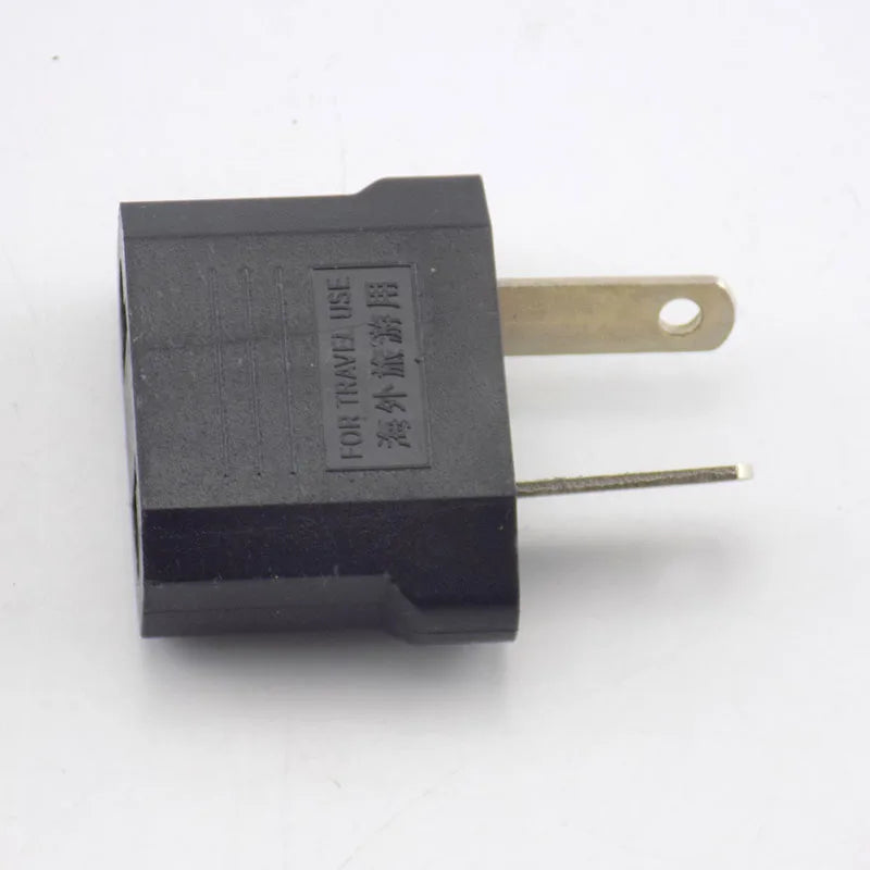 2PCS European US AU EU Plug Converter Power Socket Adapter American Japan US To EU Euro Travel Adapter Outlet connector C1