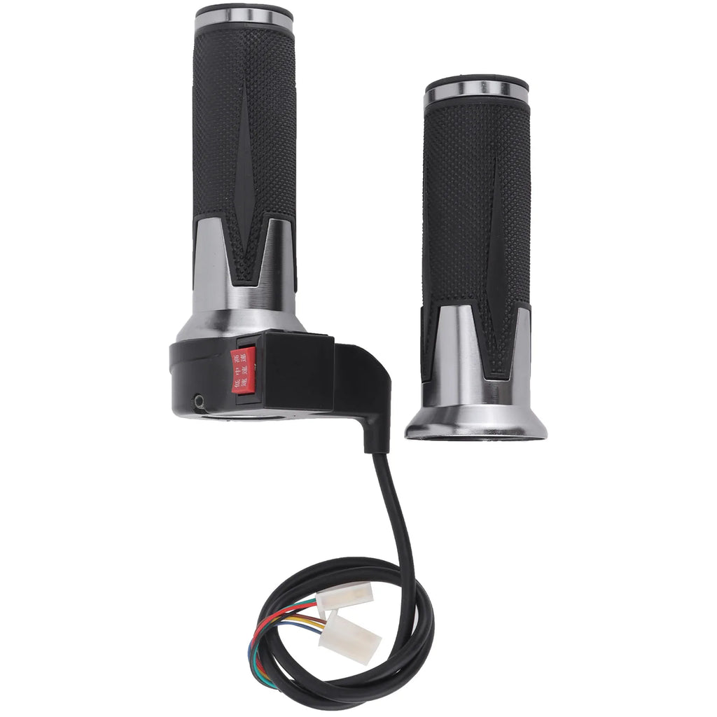 1 Pair Handlebar Throttle Grip 3 Speed Control Universal Throttle Handle for Electric Bikes