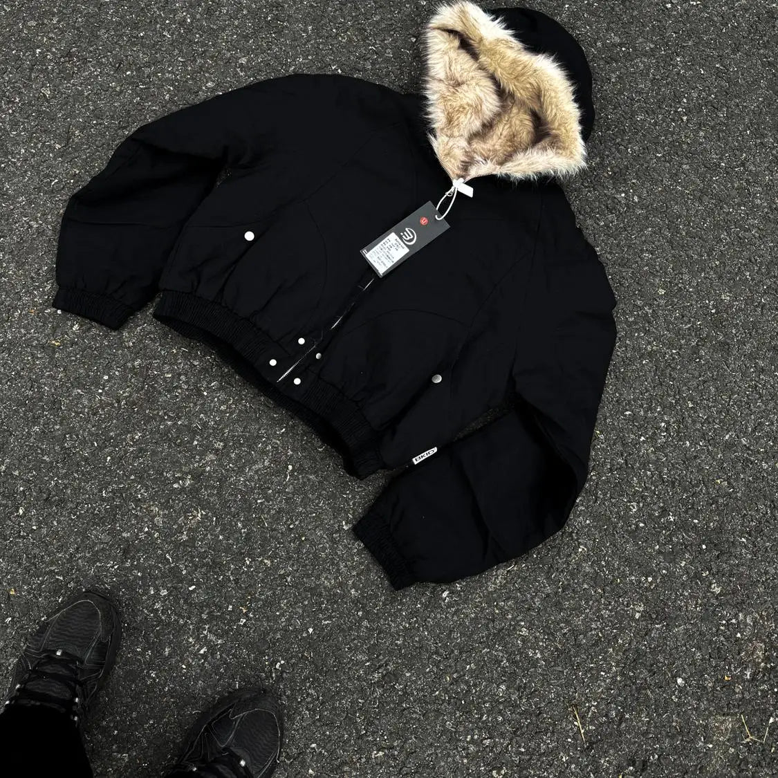American Retro Lamb Fleece Cotton Jacket Winter Thickened Keep Warm Fur Collar Jacket Zipper Hoodie Loose Coat men clothing