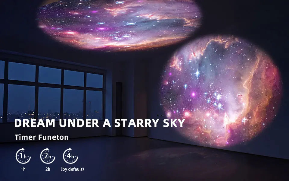 Galaxy Projector PRO Night Light 25 Projection 4K Patterns Planetarium Lamp For Kids Bedroom Valentines Day Gift Wedding