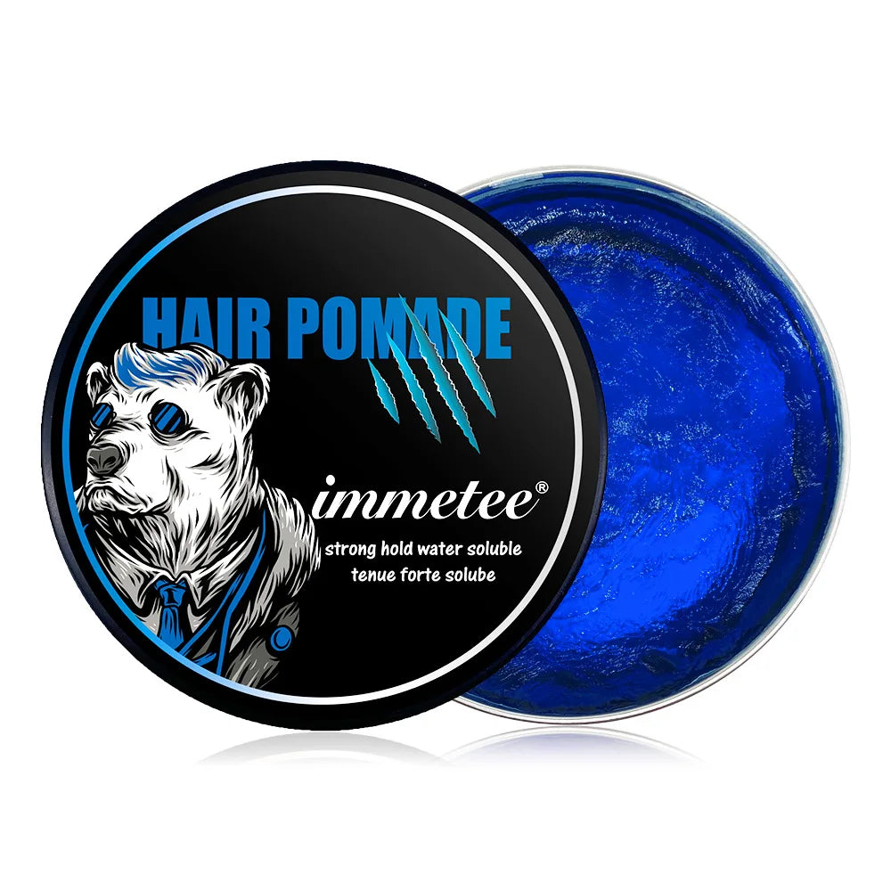 Men's Perfumed Hair Wax | Strong Hold Edge Control Natural Volume | Water-Based Non-Greasy Frizz-Free | Flyaway Hair Styling Cre