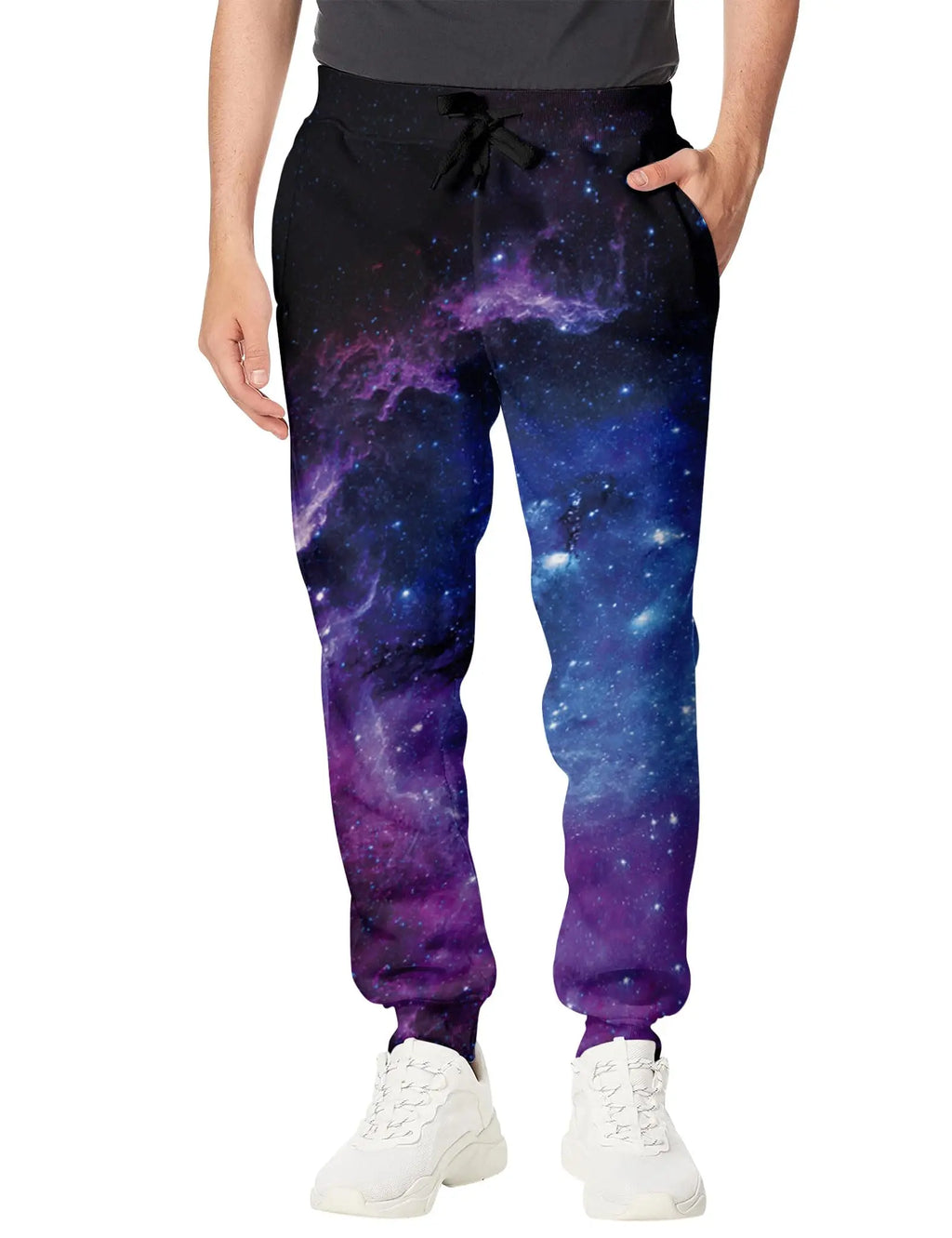 Men's Casual Jogging Pants Abstract Kitten Pizza Print Design Suitable for Outdoor Sweatpants Autumn and Winter Fashion