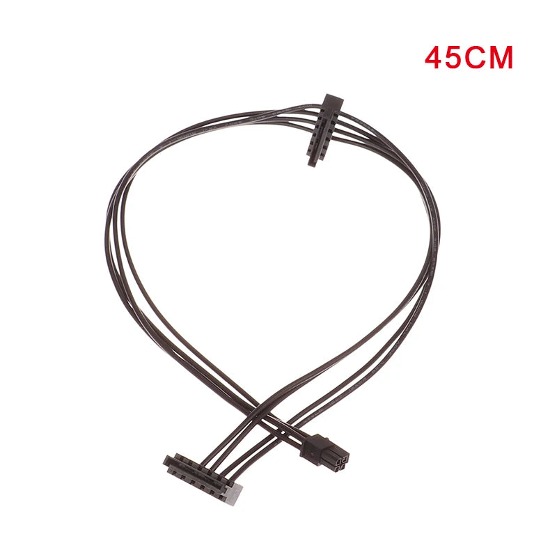 45/65cm Mini 4 Pin To SATA Power Supply Cable For Lenovo Main Board Interface Small 4Pin To One/Two/Three SATA SSD Power Supply