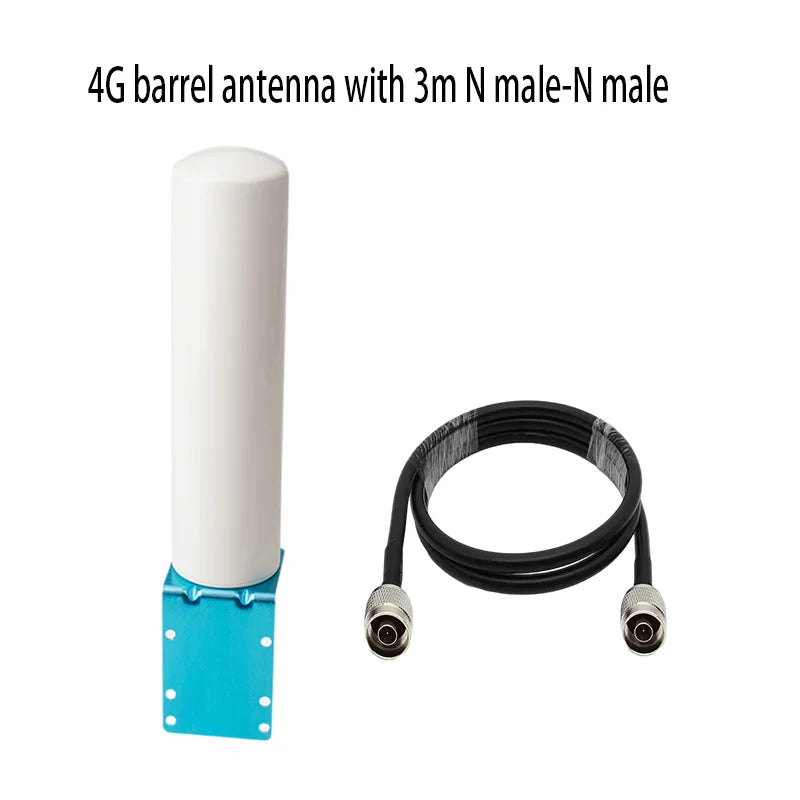 700-2700mhz 10dbi signal repeater Antenna With 3m Cable 4g LTE Outdoor Barrel Omni External Network Amplifier Router Antenna