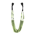 Adjustable Women Aerial Yoga Strap Elastic Stretch Door Hanging Aerial Yoga Hammock Swing Anti-Gravity Resistance Auxiliary