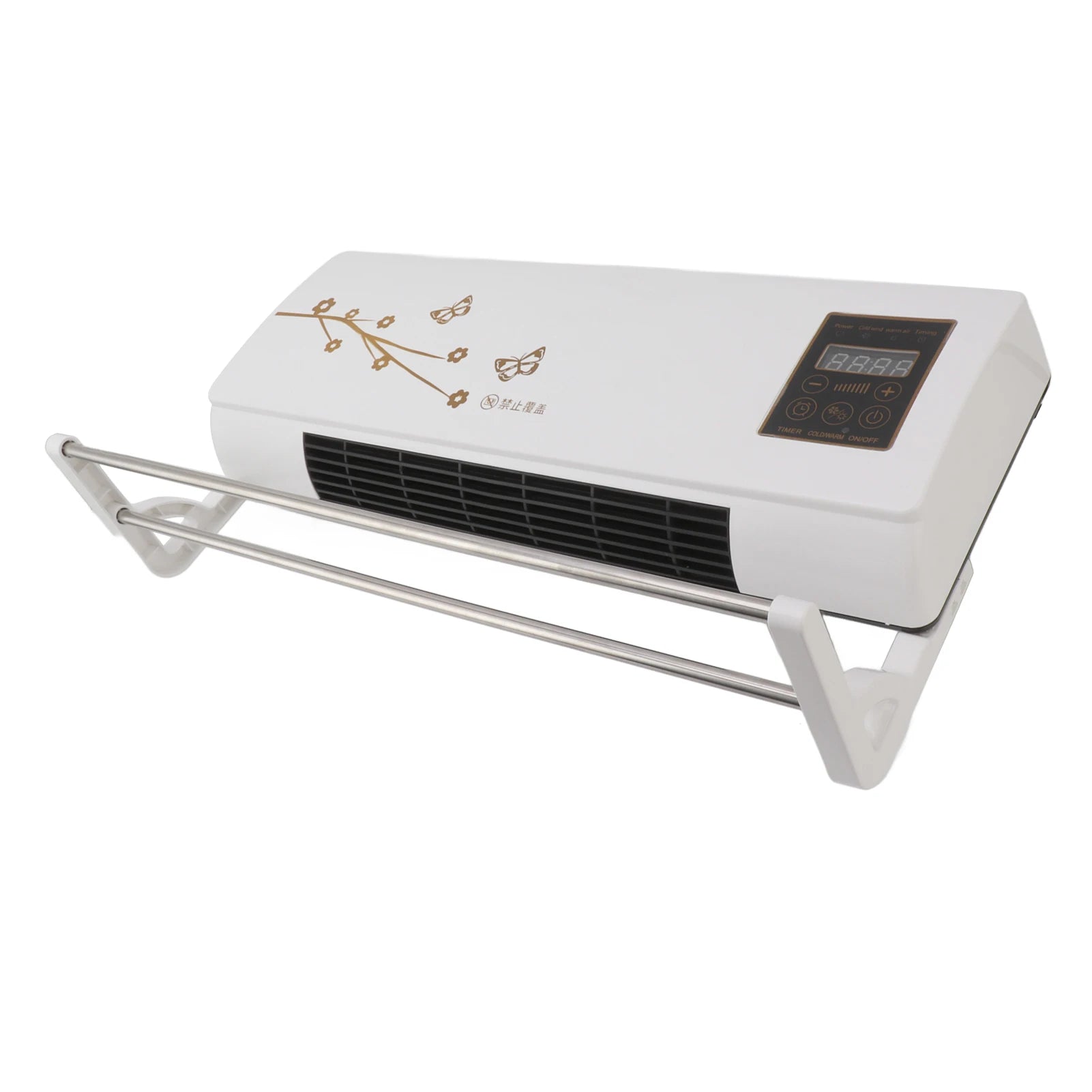 Air Heater Wall Mount Electric Heater for Bedroom Living Room