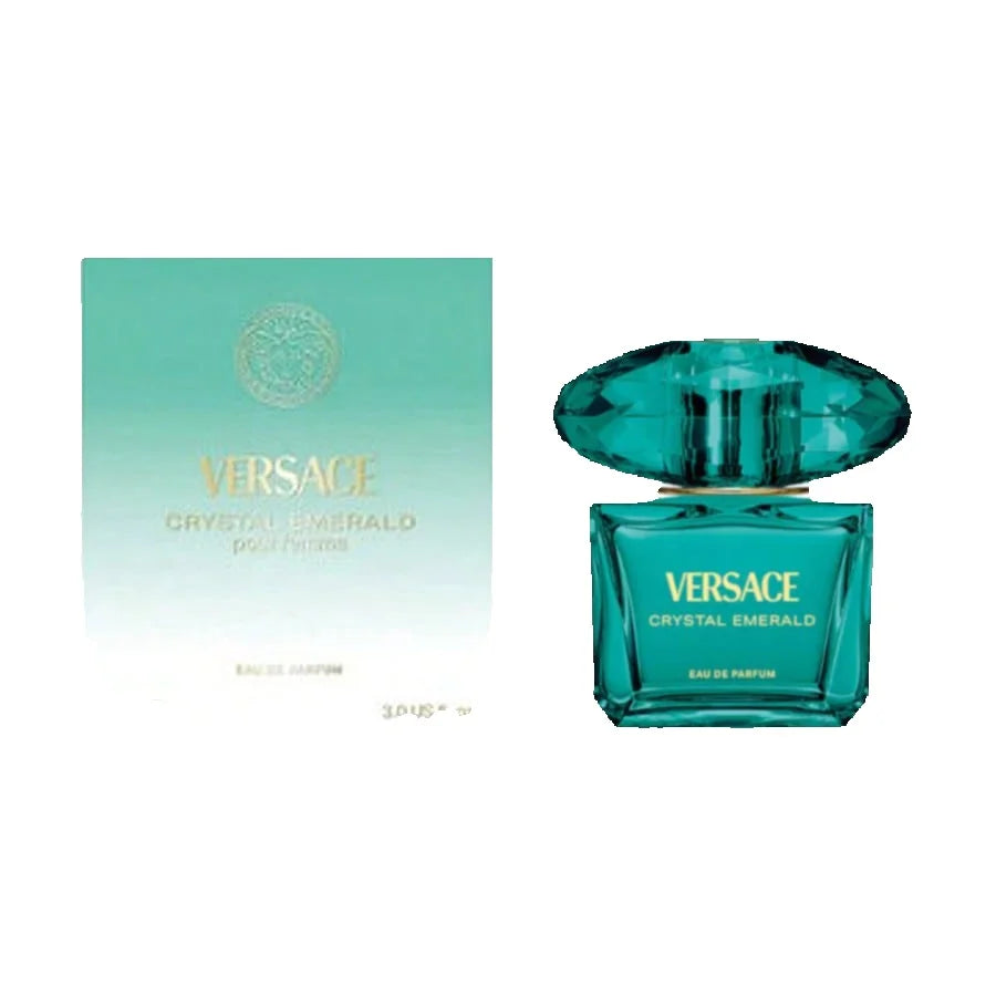 Versace Crystal Emerald women Eau De Parfum 90ml Floral-Fruity Scent Women's Perfume Authentic Original Long-Lasting Fragrance