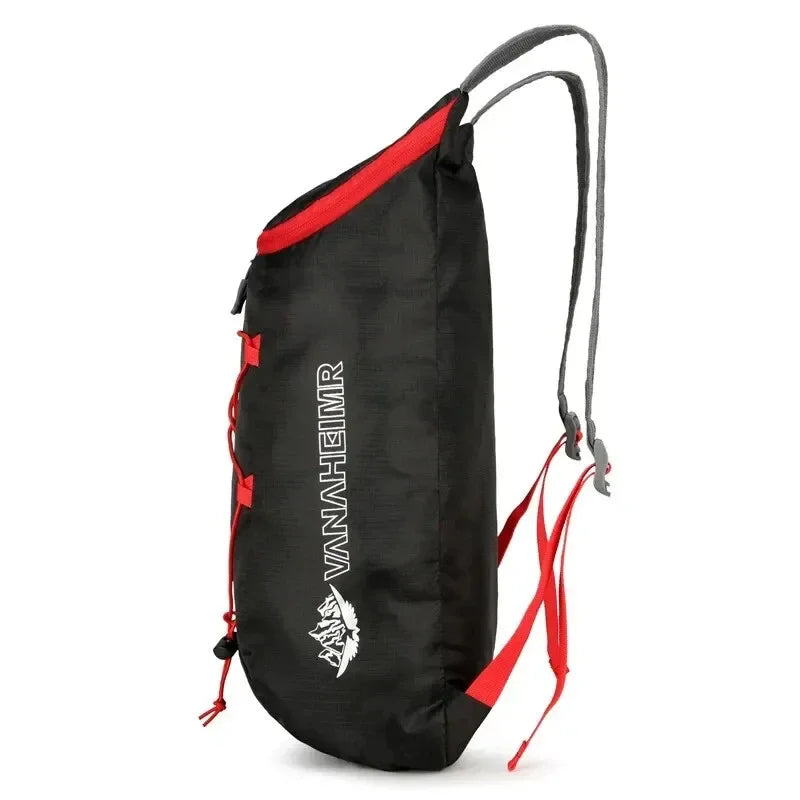 Multifunctional Outdoor for Camping Hiking Travel Folding Backpack High Density Lightweight Waterproof Nylon Fabric Sports Bag