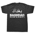 Funny Iraqi Iraq Girl Woman Flag T Shirts Summer Tee Tops Round Neck Short-Sleeve Fashion Tshirt Clothing Casual Basic T-shirts