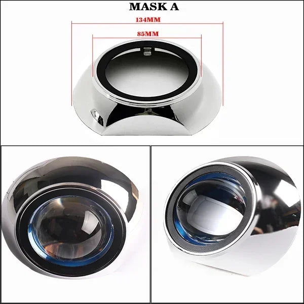 SANVI 3.0 Bi LED Lenses for Headlights Ice Lense Auto LED Projector Headlight Hella G5 3R Projector 110W Car Light Retrofit