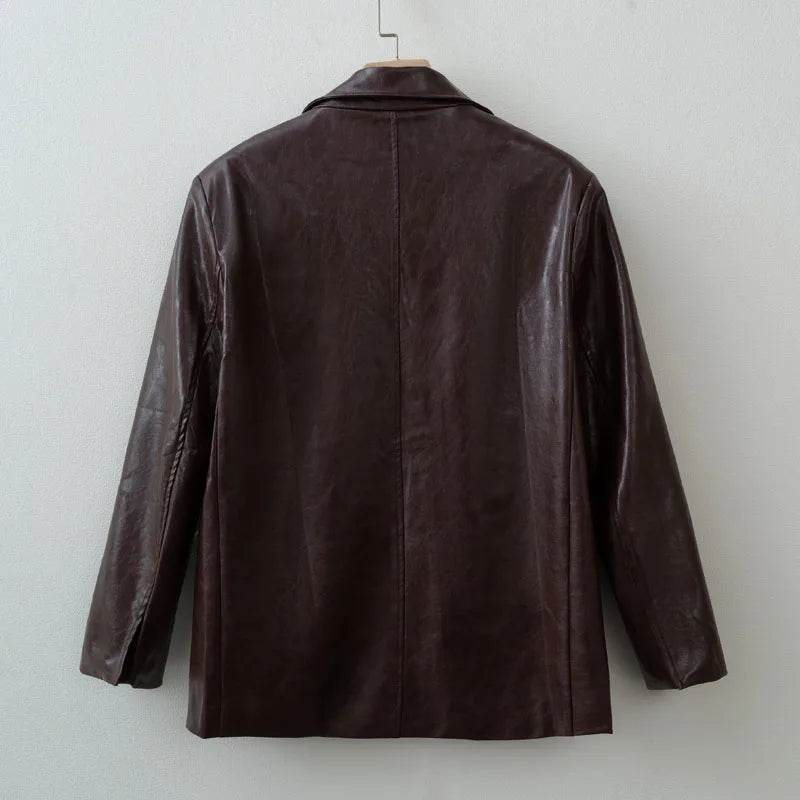2025 Fall / Autumn Winter New Women Fashion  Basic Jacket Basic Blazer