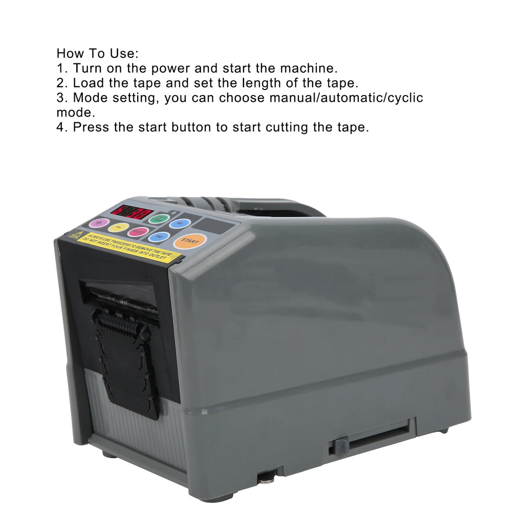 Electric Tape Dispenser Dual Sided Adhesive Cutting Machine Industrial Supplies JXD-60 Automatic Tape Dispenser